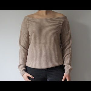MissGuided Off The Shoulder Sweater